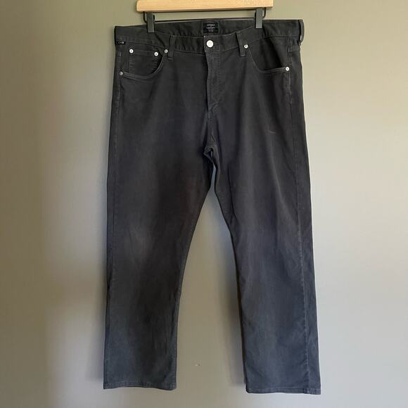 CITIZENS OF HUMANITY Men's Gage Classic Slim Jean Charcoal Grey Size 38 Casual - Picture 3 of 16